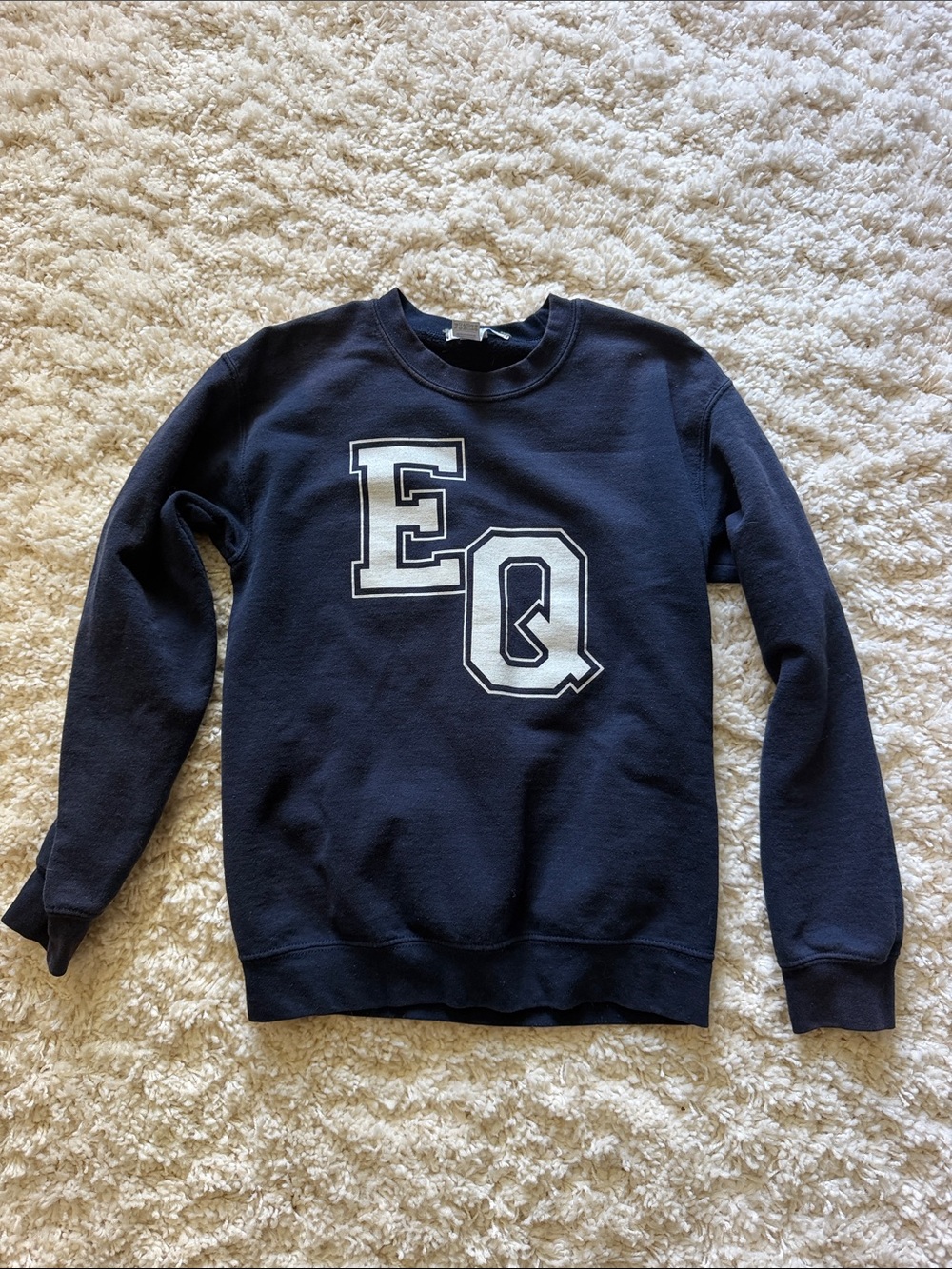 TKEQ UNIVERSITY OF EQ PULLOVER-size small